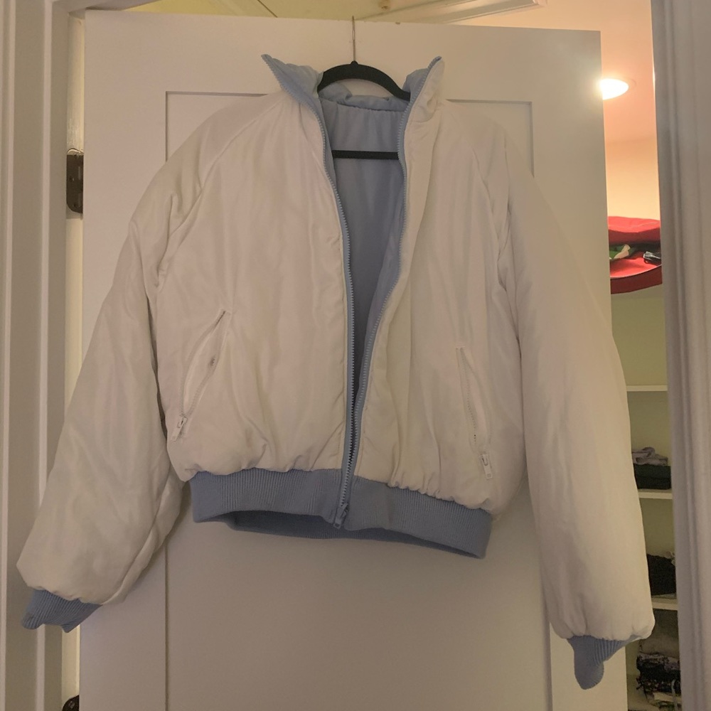 BRANDY MELVILLE REVERSIBLE BOMBER JACKET